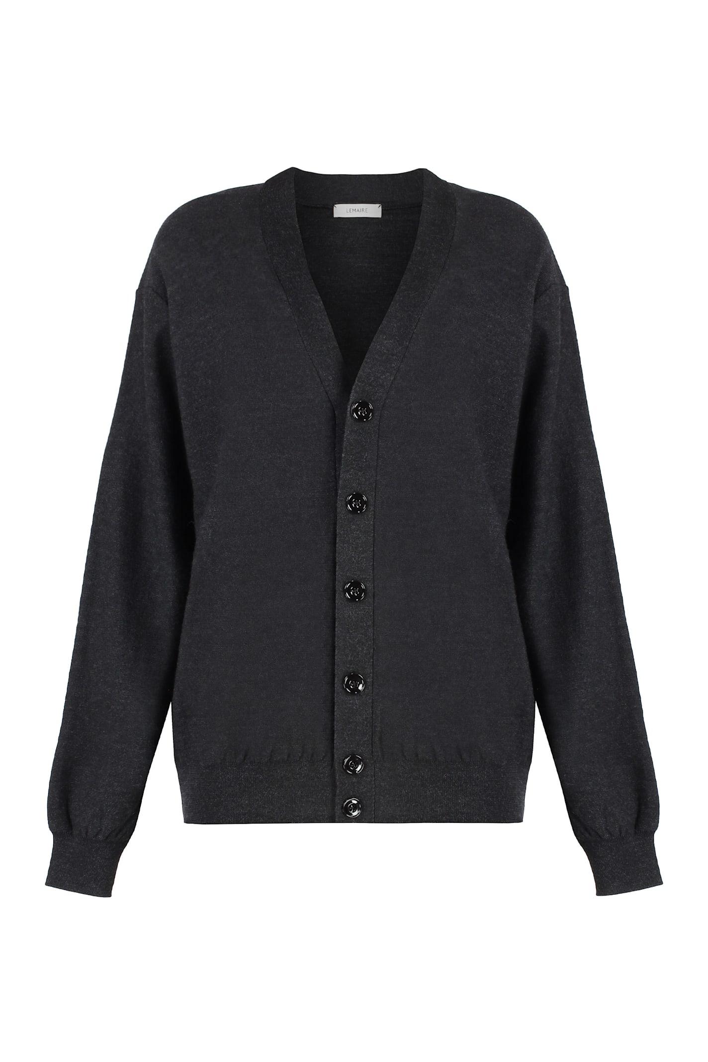 lemaire wool cardigan
