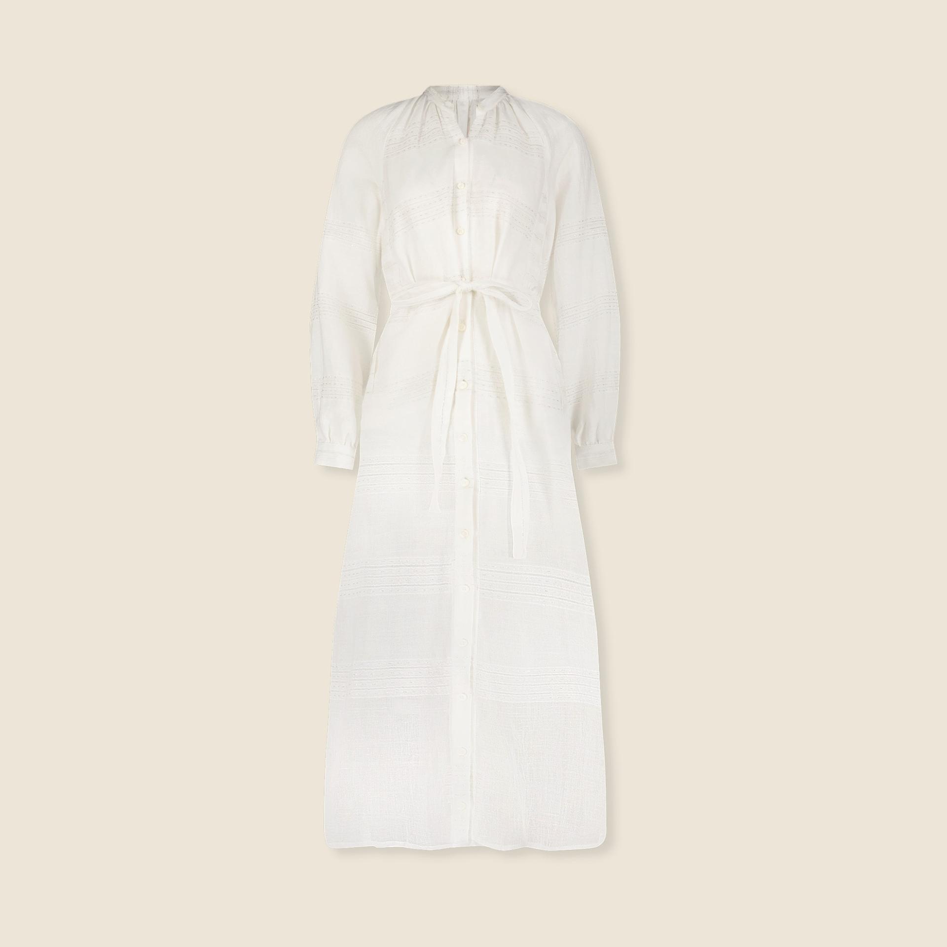 lemlem makeda button-up dress