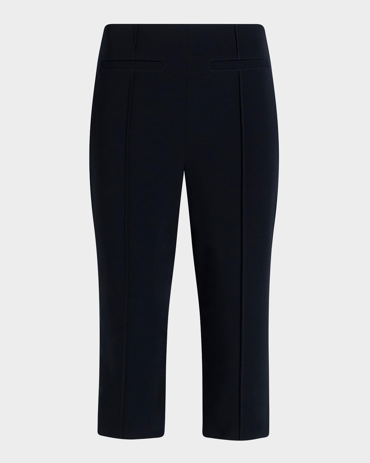 lemonis pintuck capri pants