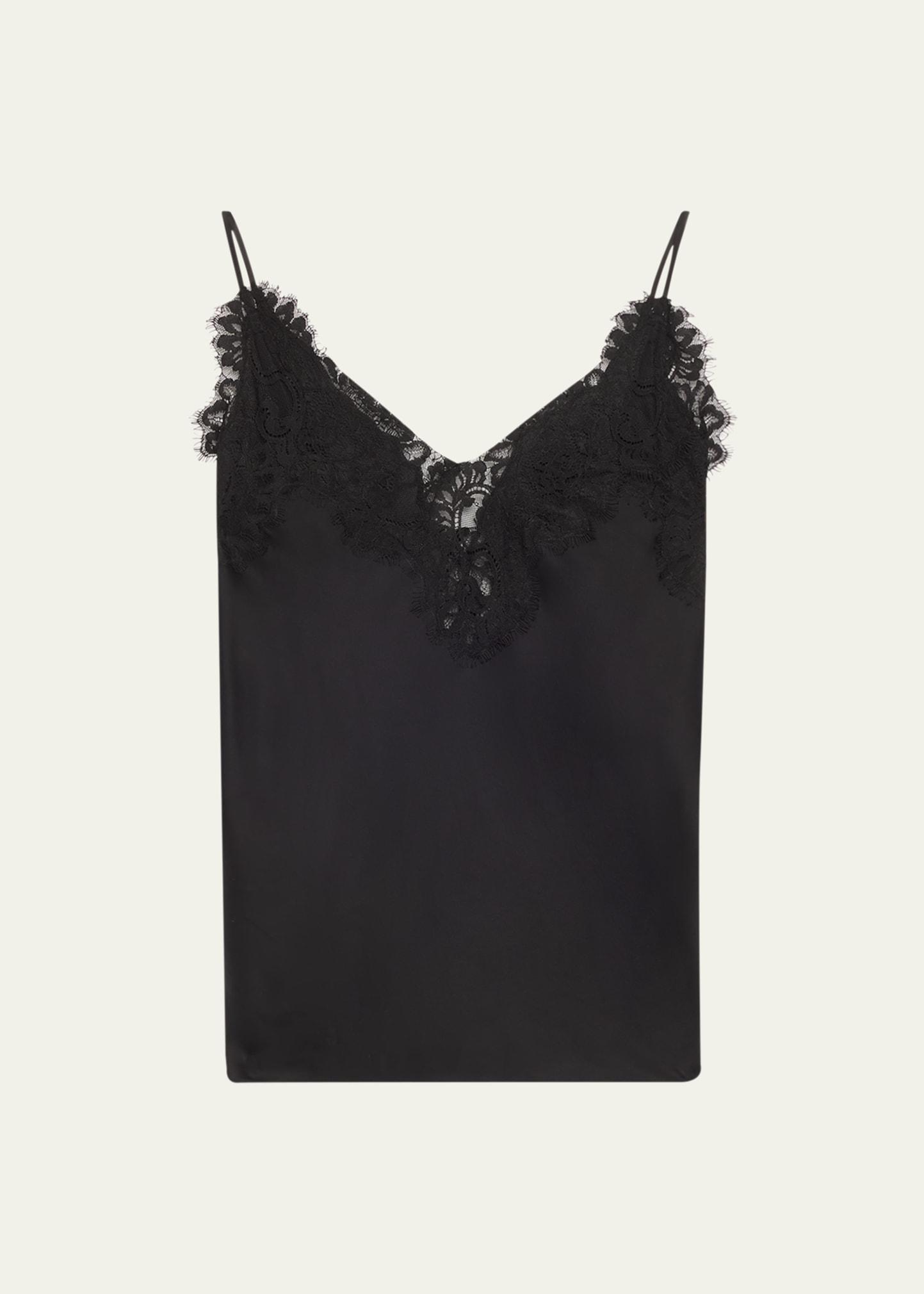 lennon lace-trim cami top