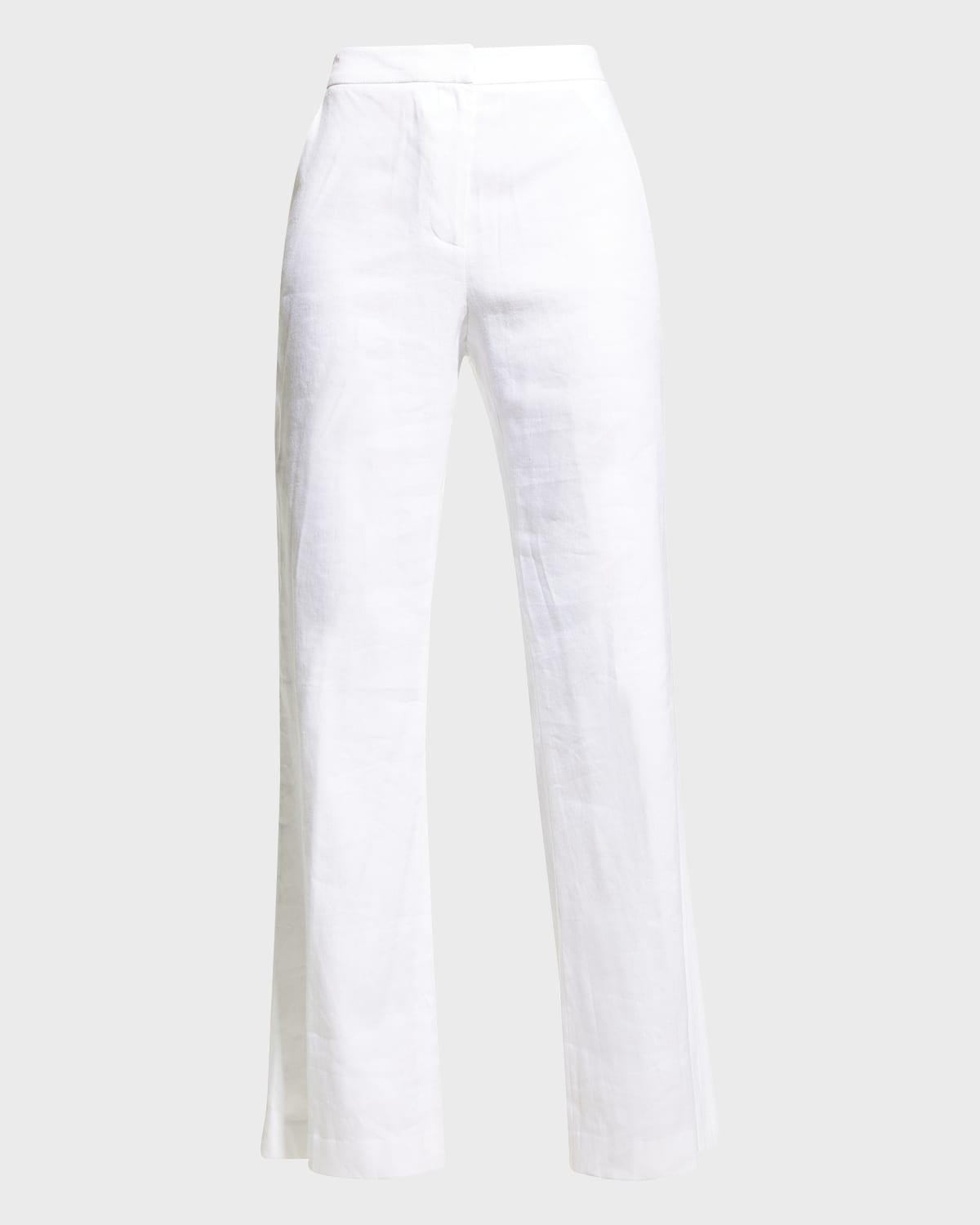 lennon linen bootcut pants