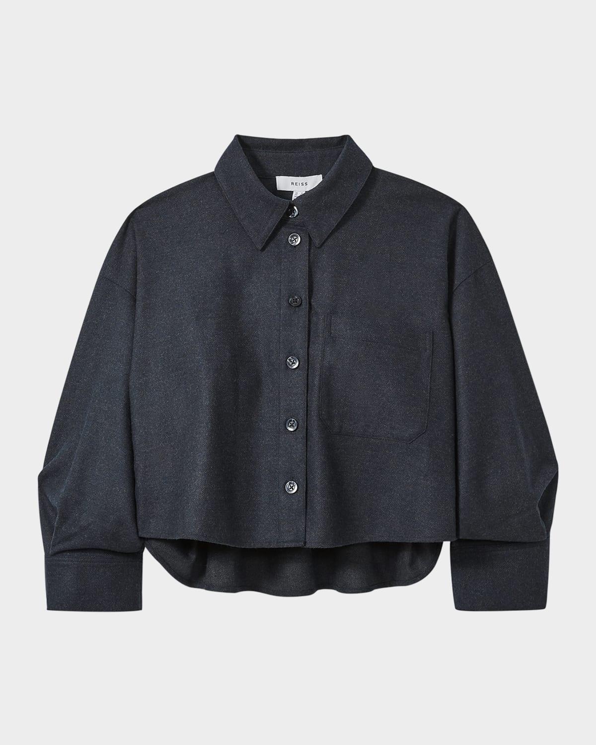 lenny oversized soft flannel shirt