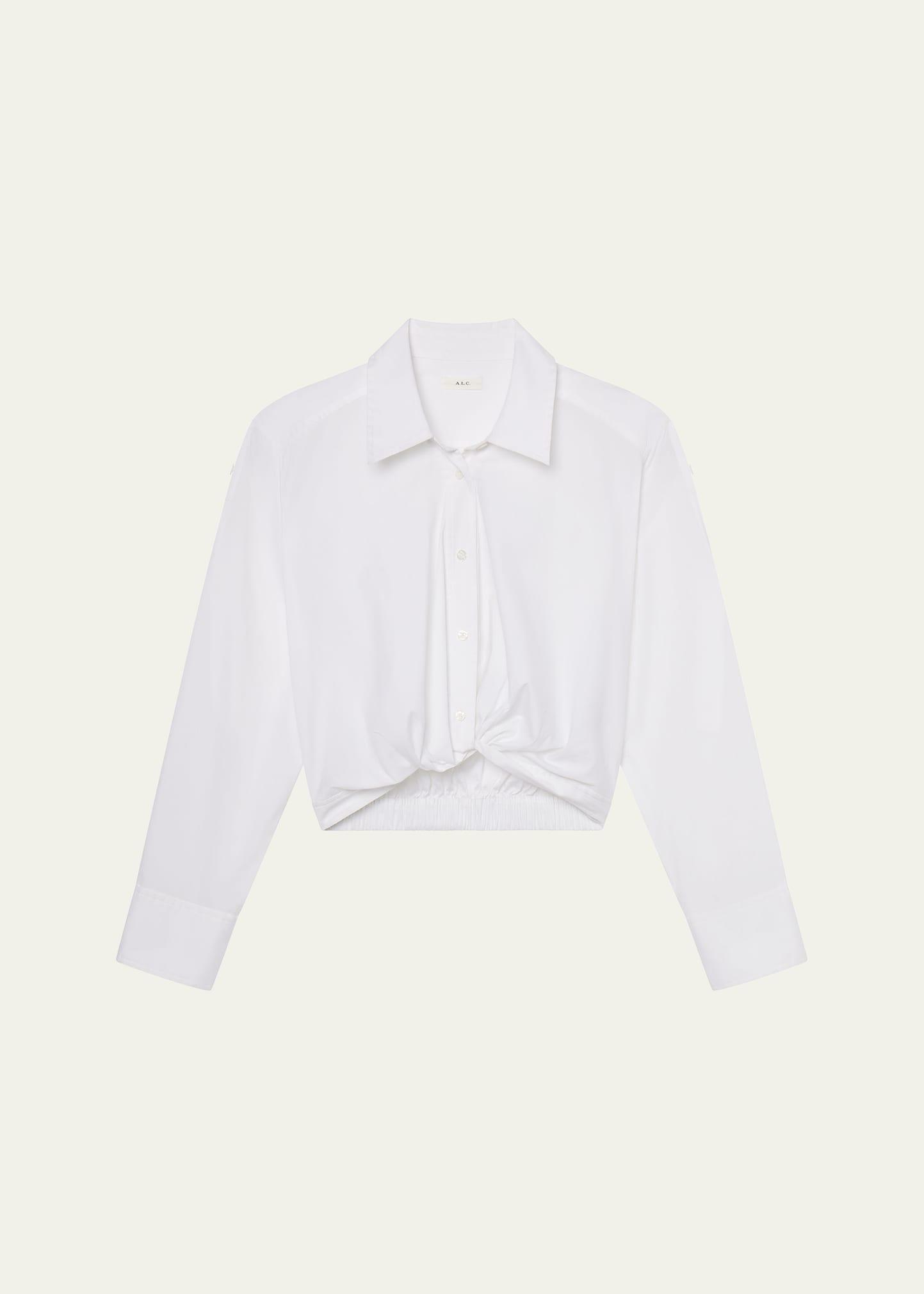 leo long-sleeve top