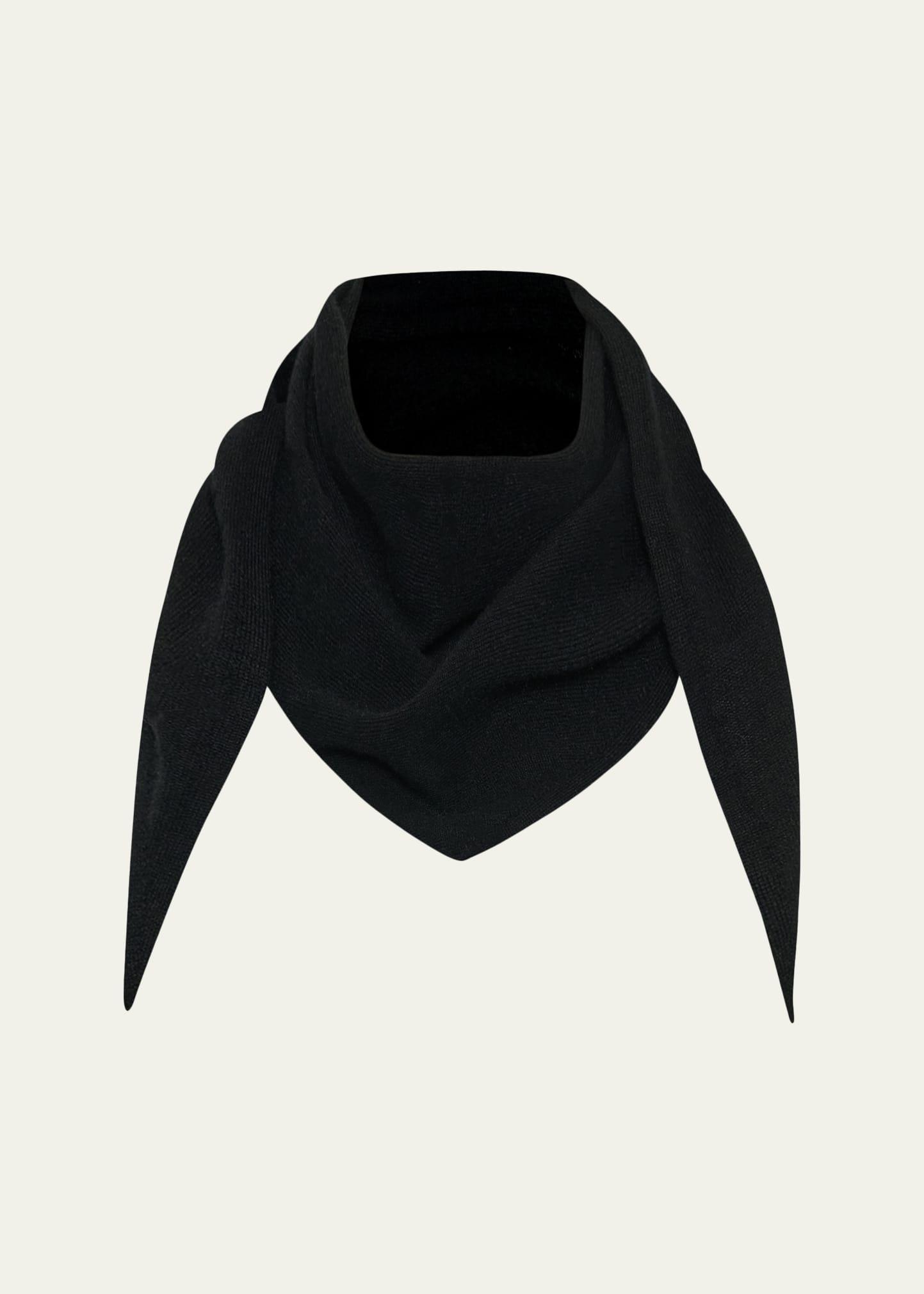 leomine triangular cashmere scarf
