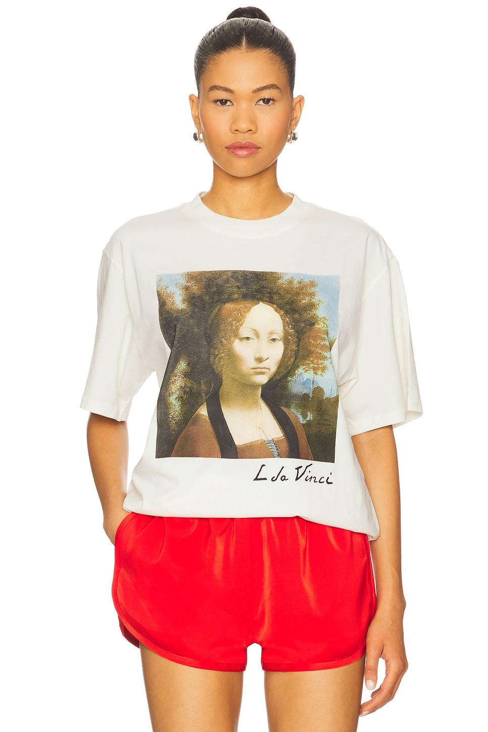leonardo da vinci ginevra de' benci boxy tee