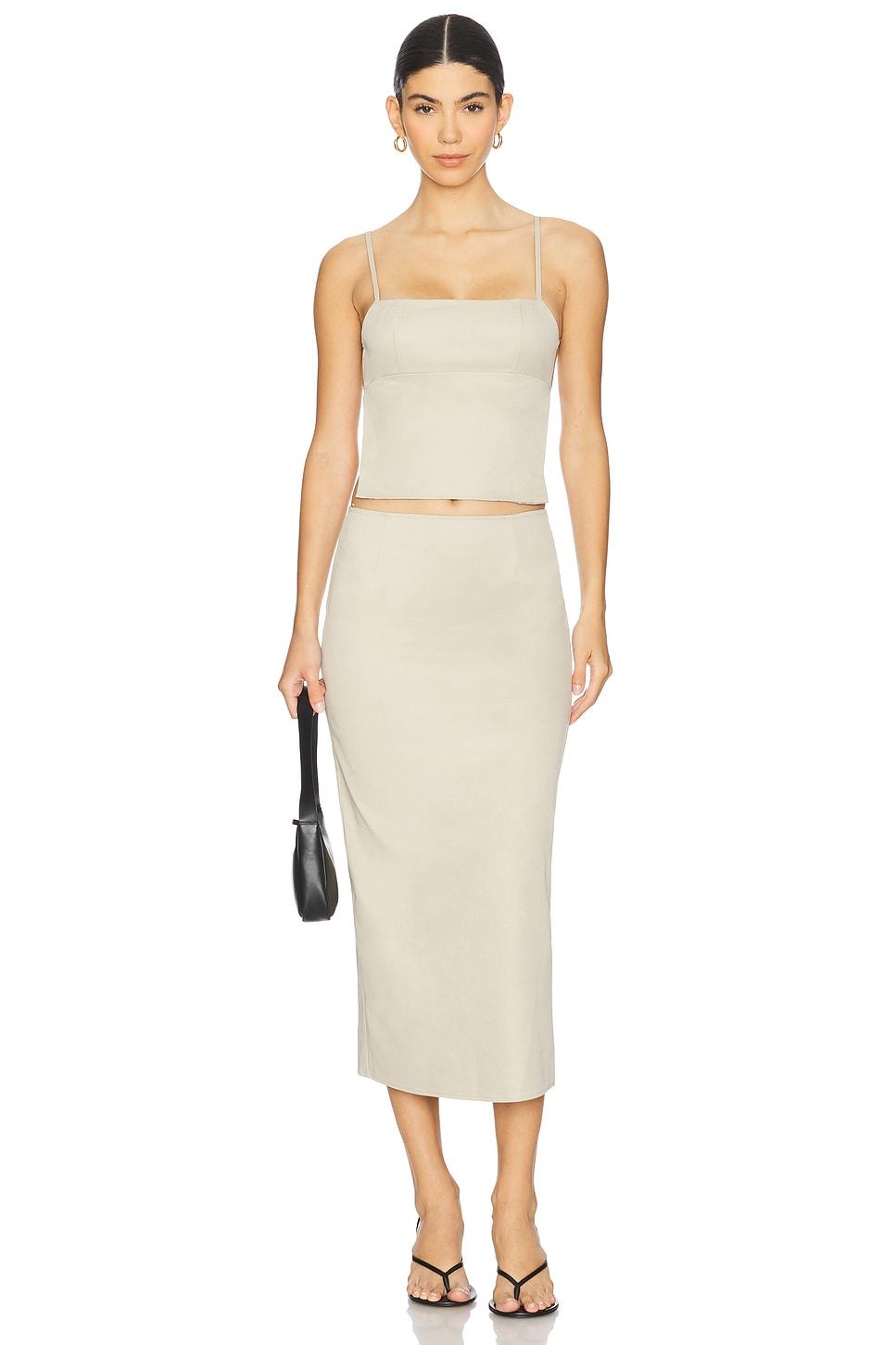 leonie maxi skirt set