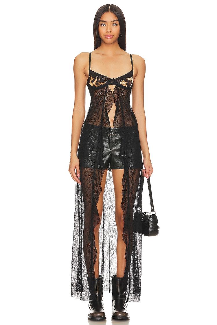 Jaded London Leopard Bralette Top