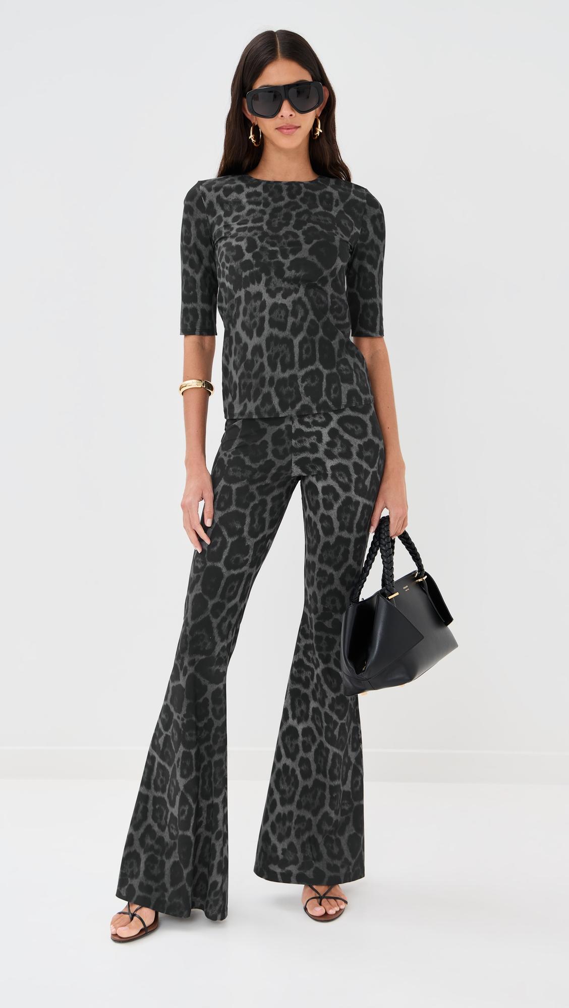 leopard print pants