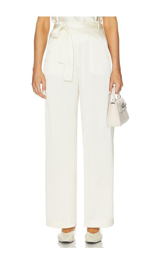 leset barb tailored pant in cream.