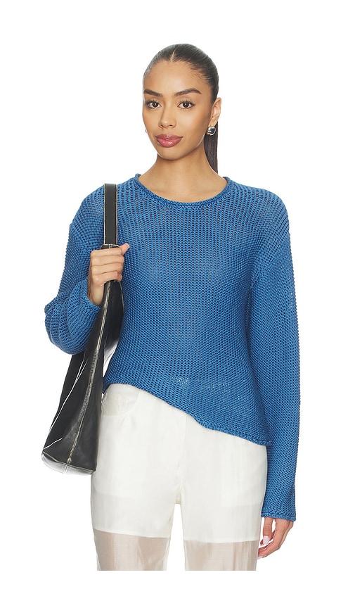 leset ben crew pullover in blue.