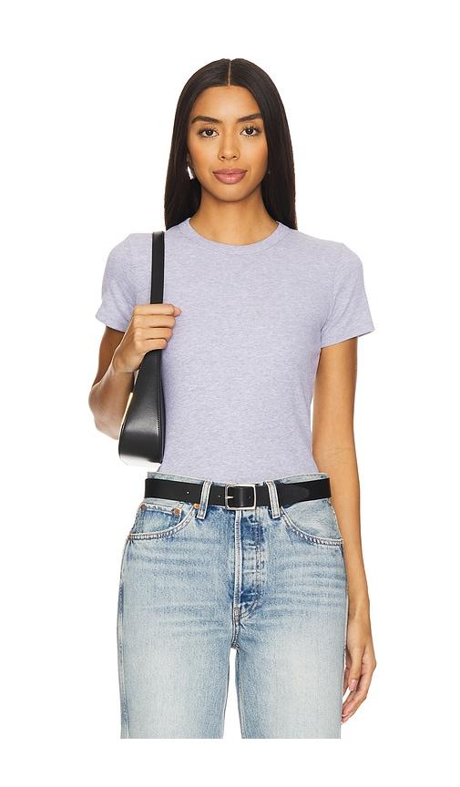 leset kelly slim fit tee in grey.
