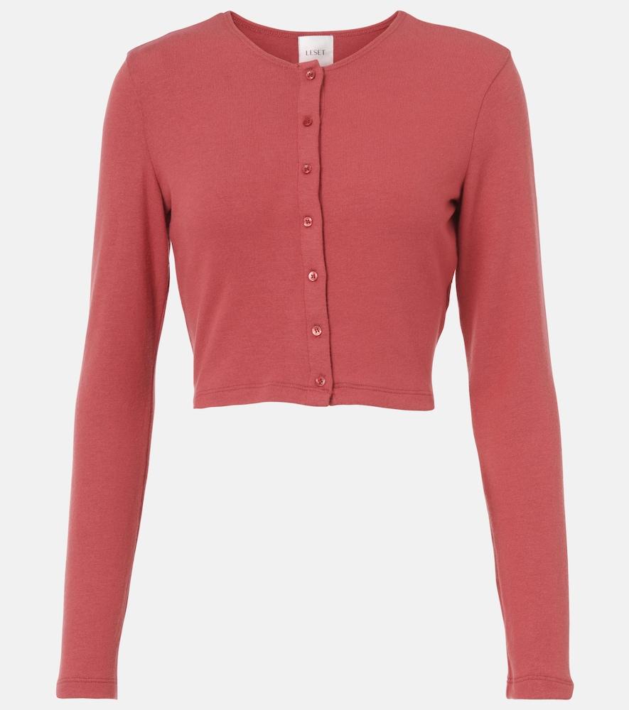 leset lauren cropped cardigan