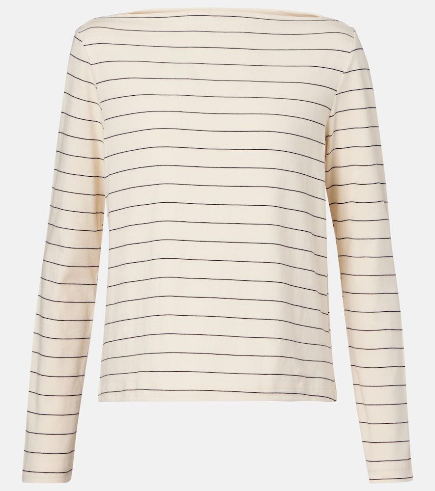 leset margo striped cotton jersey t