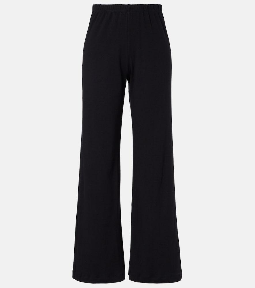 leset nando ribbed-knit cotton sweatpants