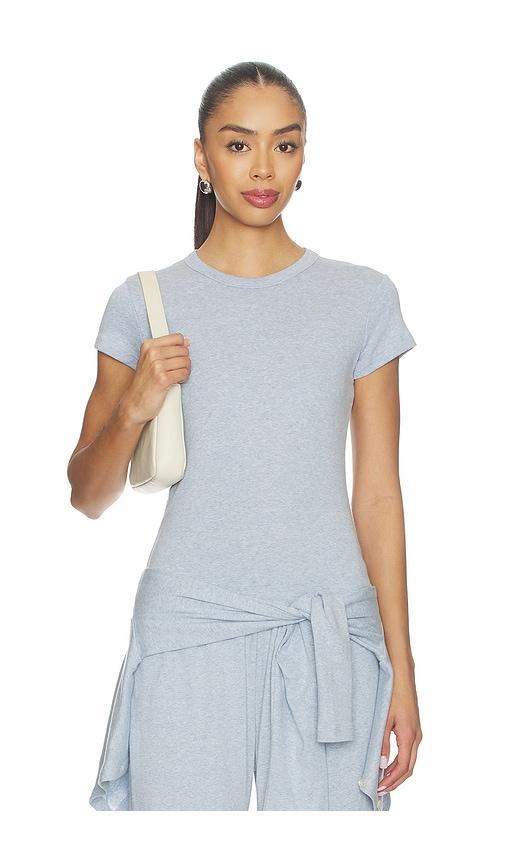 leset nando slim fit tee in baby blue.