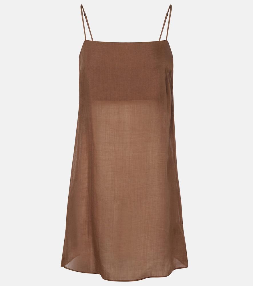 leset niko ramie minidress