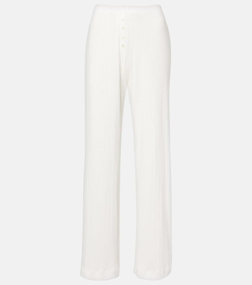 leset pointelle cotton wide