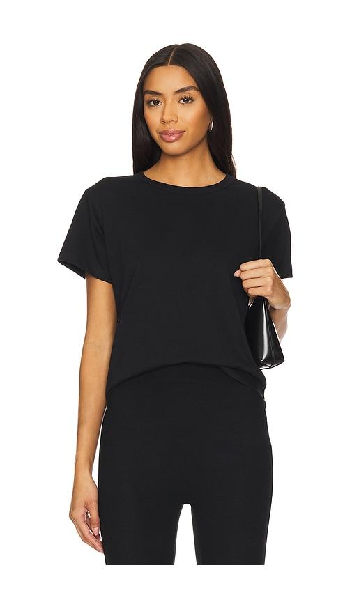 leset the margo tee in black.