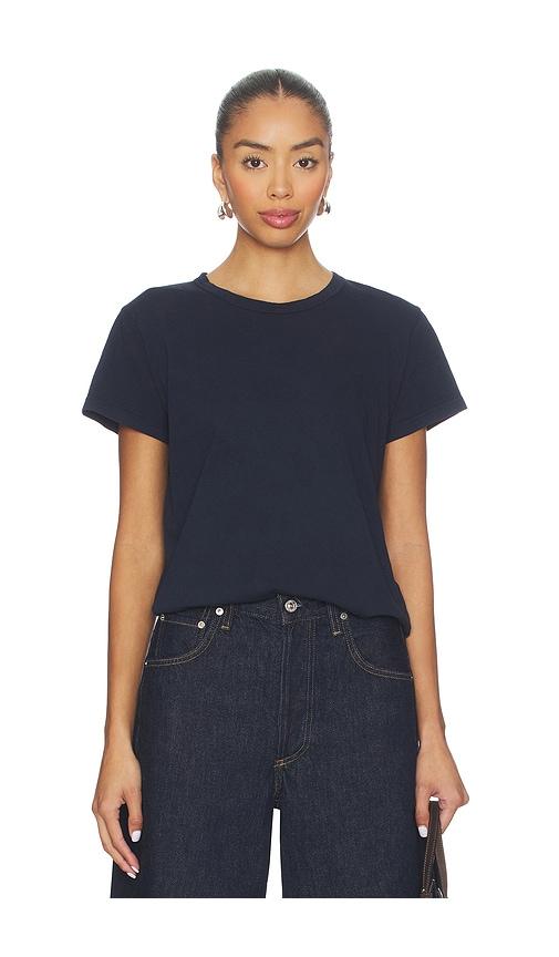 leset the margo tee in navy.