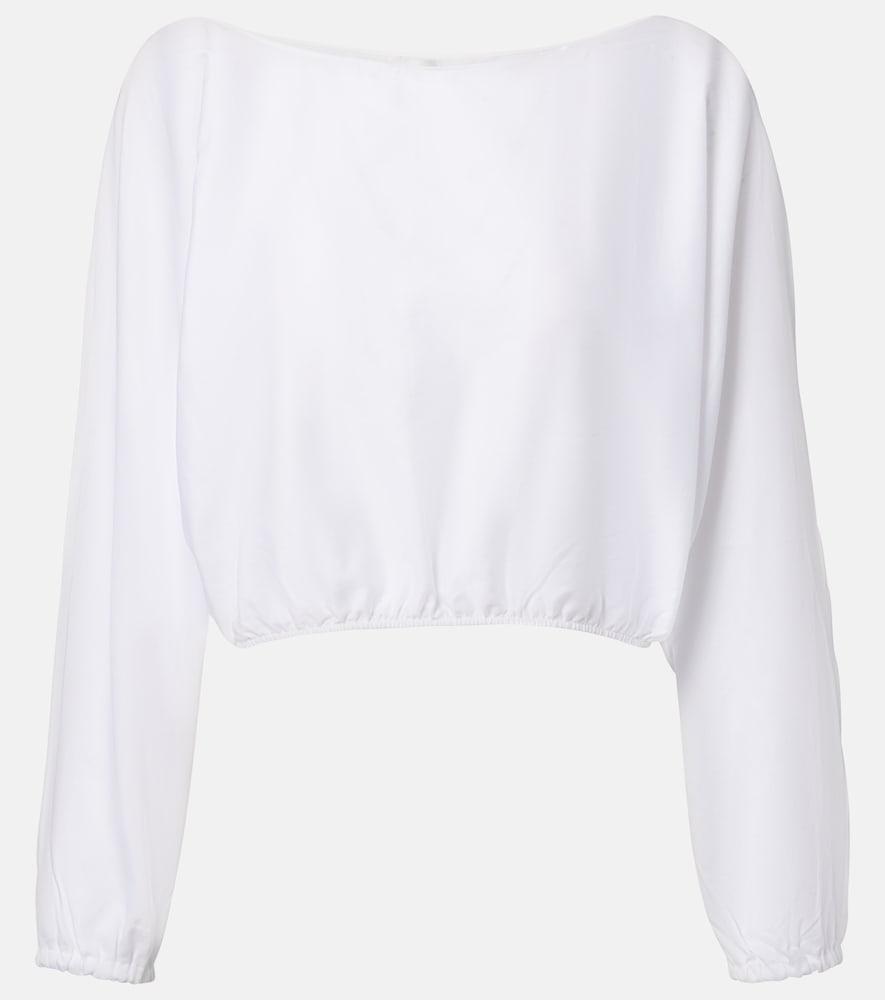 leset yoko cotton crop top