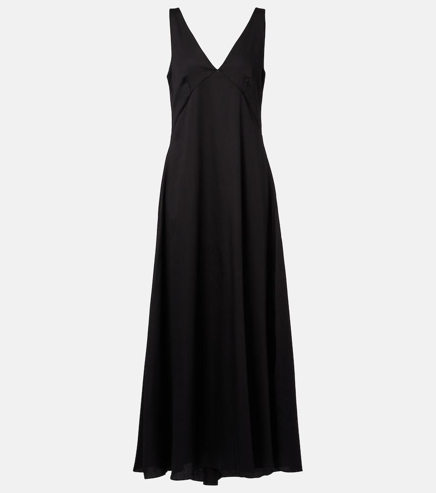 leset yoko cotton maxi dress
