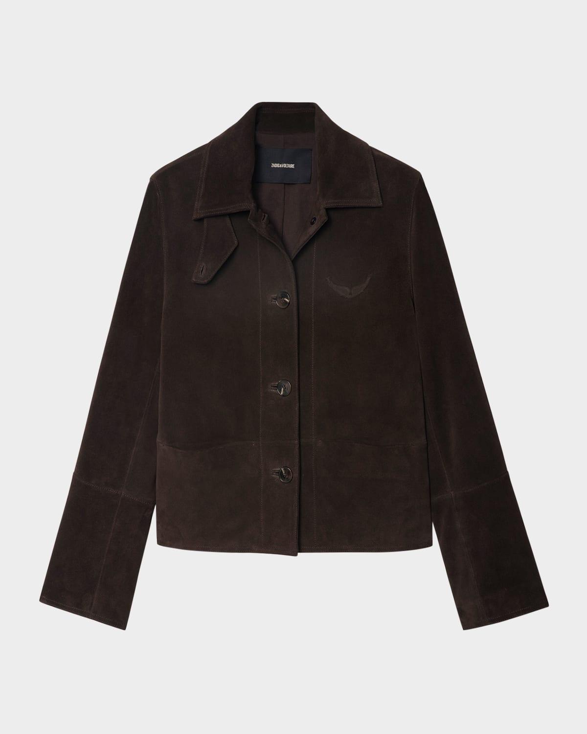 lessa suede jacket