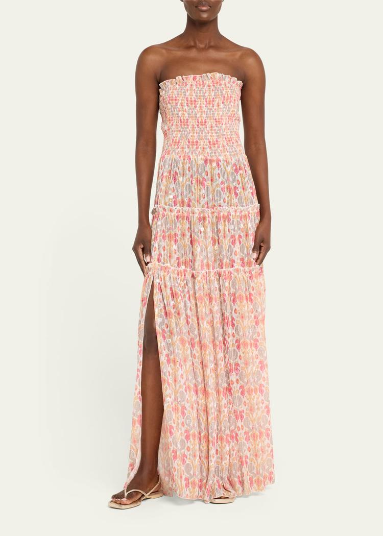 leta strapless maxi dress