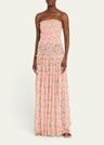 leta strapless maxi dress