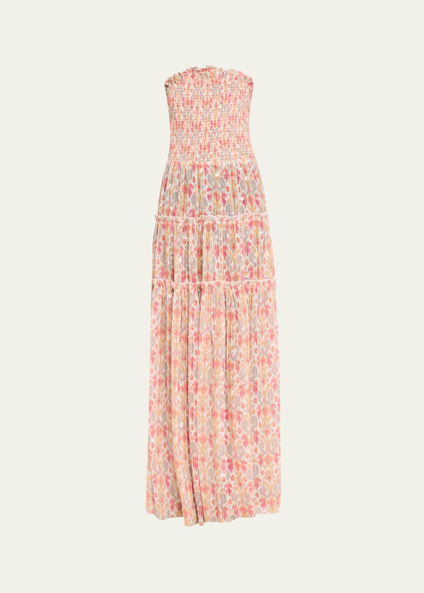 leta strapless maxi dress