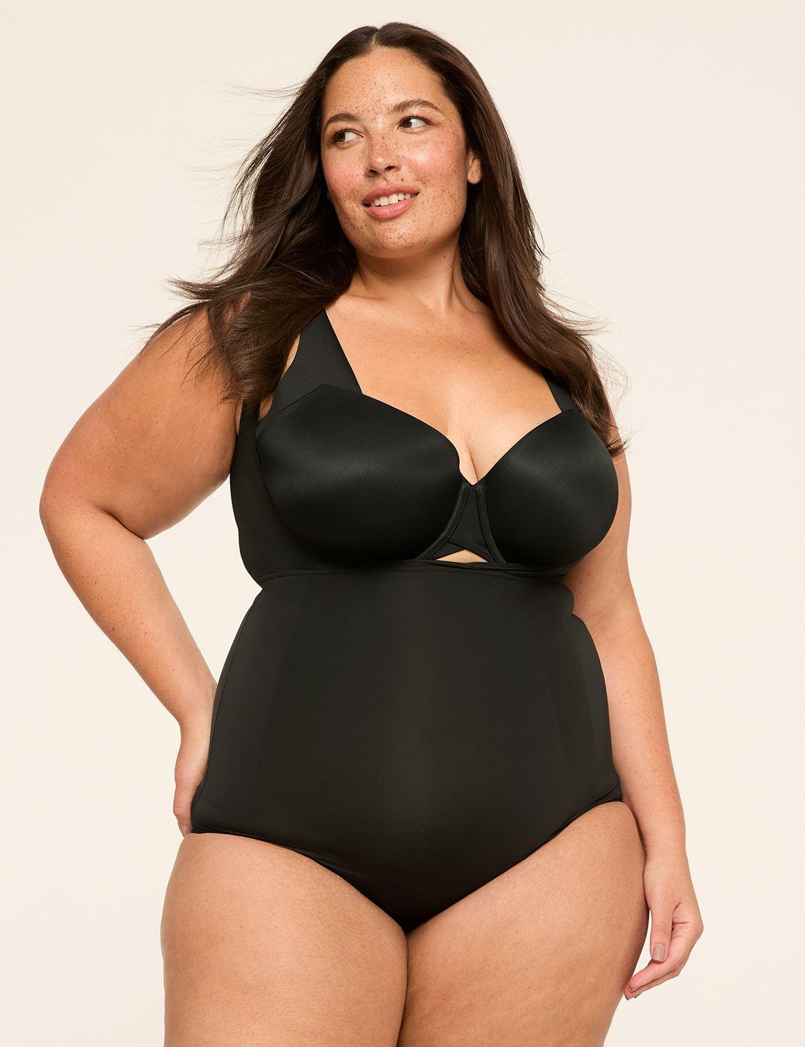 level 3 invisible sculpt open-bust bodysuit