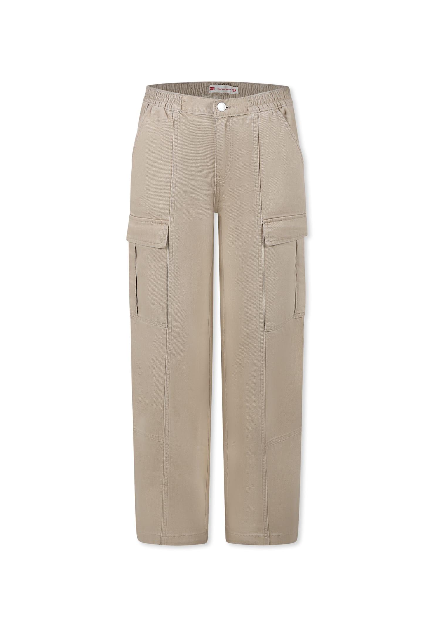 levi's beige trousers for girl