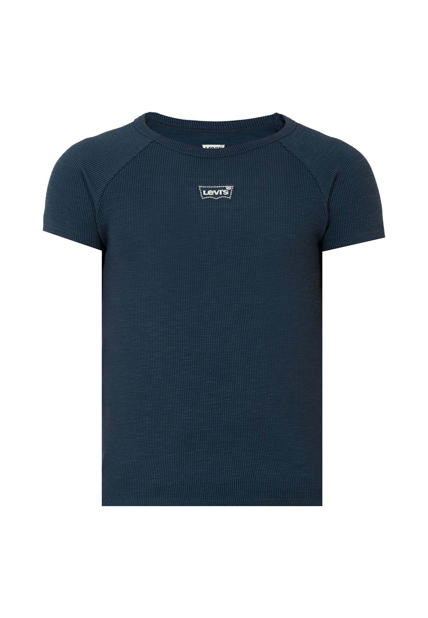 levi's blue t-shirt for girl with logo