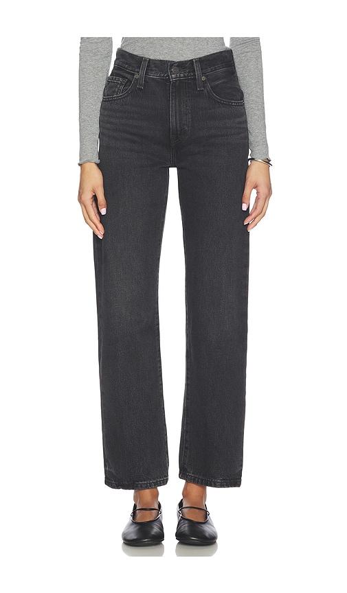 levi's easy dad jeans in black.