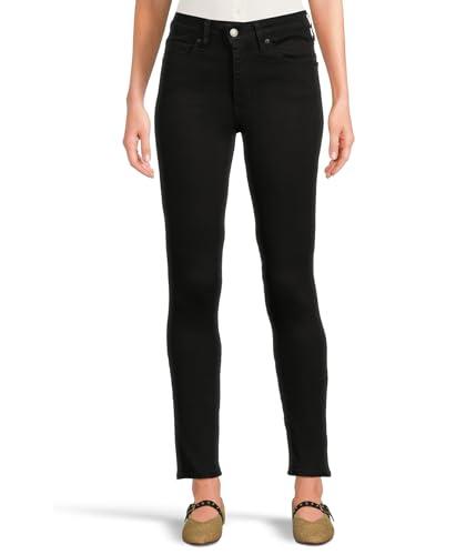 levi's women's 721 high rise skinny jeans, soft black, 34 (us 18) m