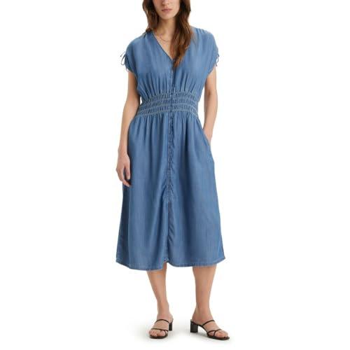 levi's women's betty midi dress, (new) new news