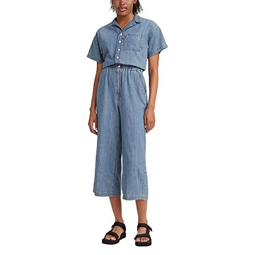 levi's women's cinched jumper, play day-dark indigo, x-large