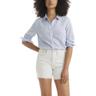 levi's women's classic button-up shirt, (new) rory stripe brunerra blue