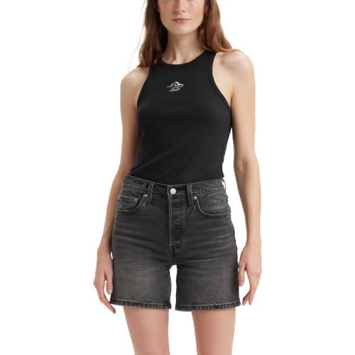 levi's women's graphic gemini tank, (new) sunset caviar