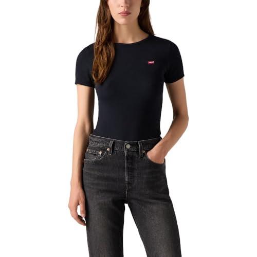 levi's women's hayes short-sleeve t-shirt (also available in plus), (new) anthracite night
