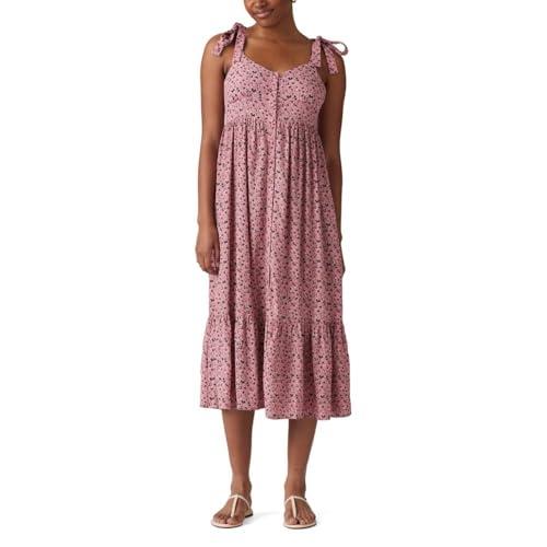 levi's women's katherine maxi dress, (new) lottie floral polignac