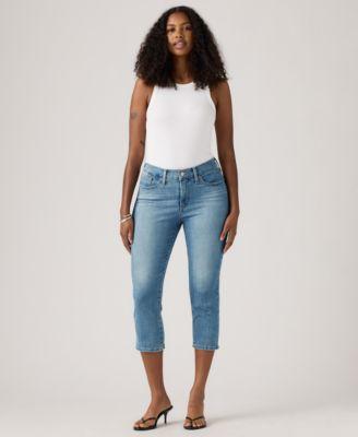levis 311 shaping skinny mid rise capri jeans 24 26w