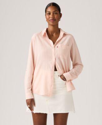 levis womens darlene collared button front shirt