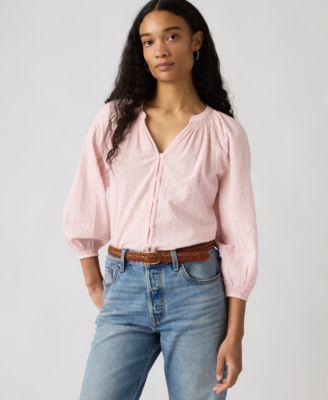 levis womens phoebe v neck top