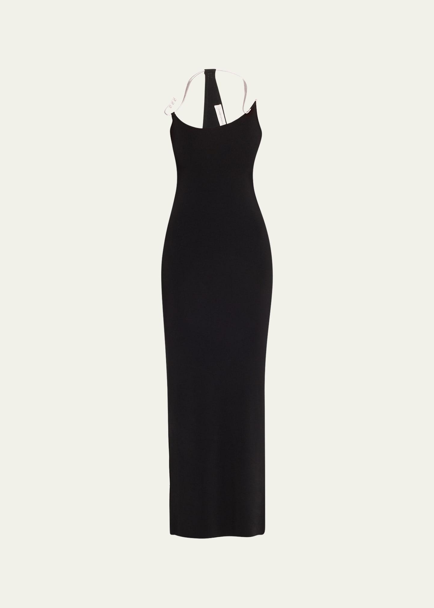 levitate column knit pearl dress