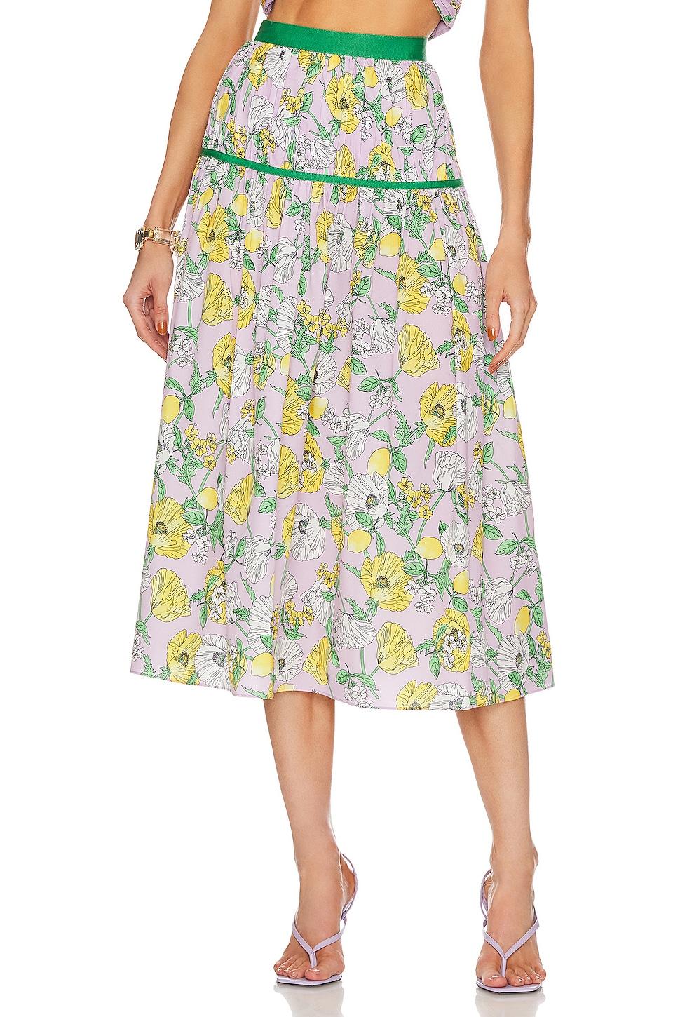 levon midi skirt