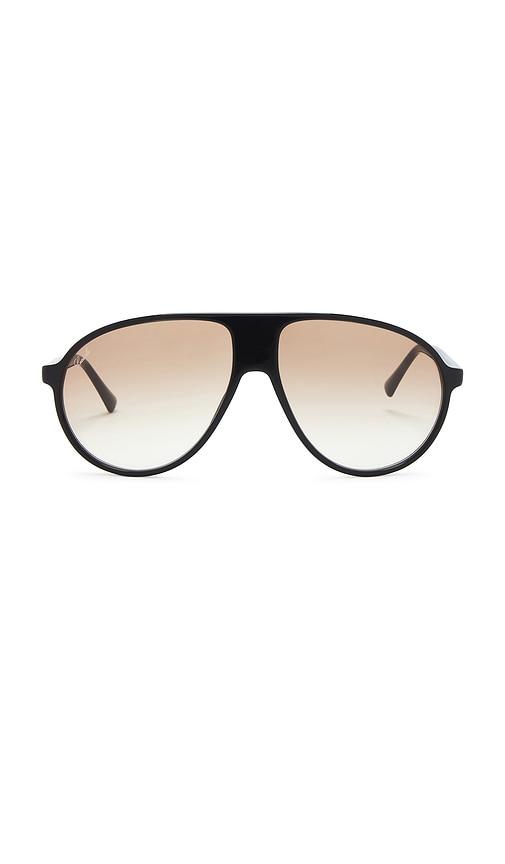 lexxola bella sunglasses in black.