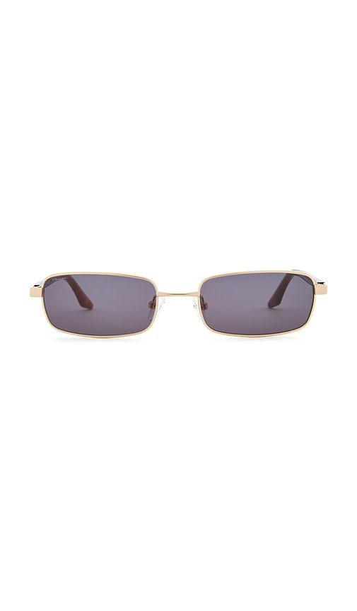 lexxola kenny sunglasses in black.