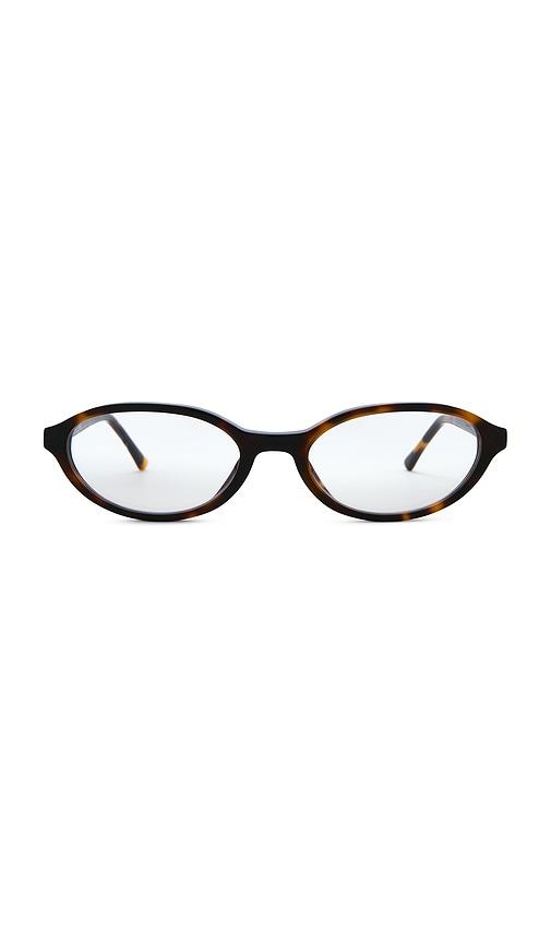 lexxola mila sunglasses in brown.