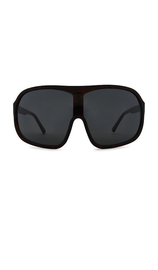 lexxola orielle sunglasses in black.