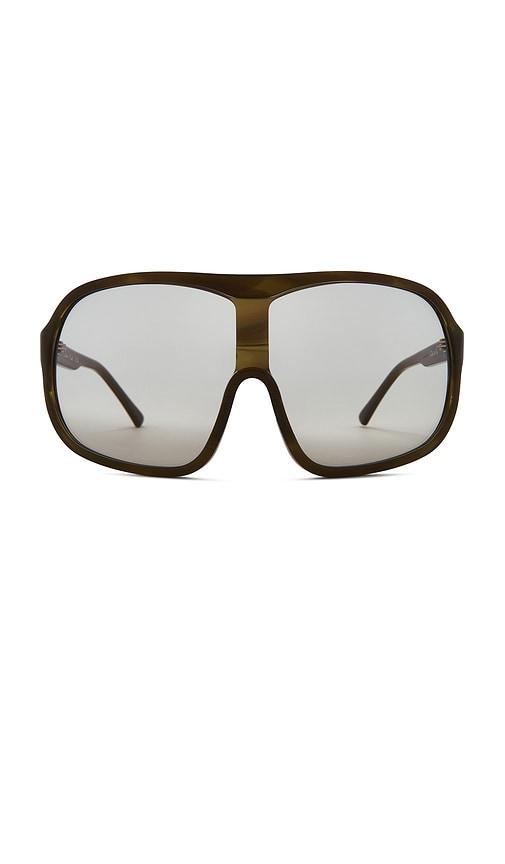 lexxola orielle sunglasses in brown.